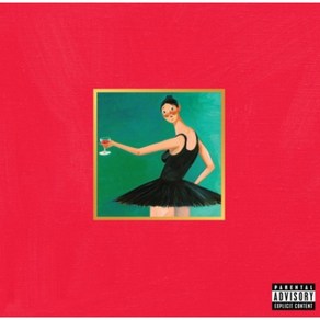 (당일출발) Kanye West 칸예웨스트 - My Beautiful Dak Twisted Fantasy 3LP