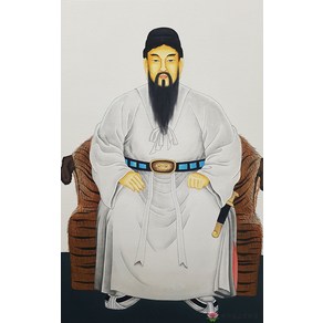 [E17] 단군탱화 3자X2자, 단품, 1개