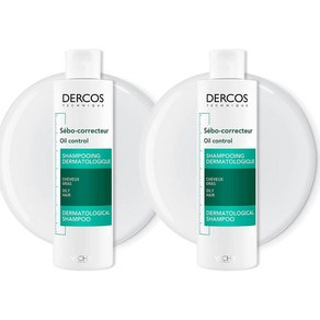 VICHY Decos 비쉬 델코스 샴푸 오일리 헤어 200ml 2팩, 2개