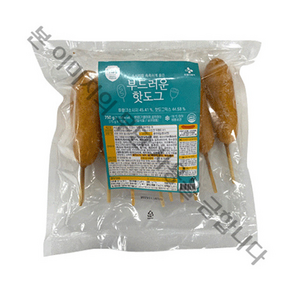 이츠웰 부드러운핫도그(75g), 750g, 1개