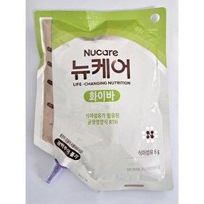 뉴케어 화이바 RTH 400ml 경관급식 환자용식사 환자영양식 경관식, 60개