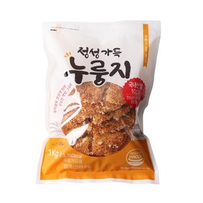 정성가득 누룽지, 1kg, 3개