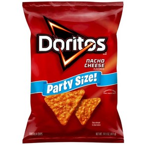 도리토스 나초 치즈 {대용량} 411g Doritos Nacho Cheese Flavored Tortilla Chips 14.5oz