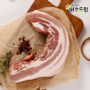 [미소드림] 보성녹돈 돼지고기 한돈 선물세트 9호 (삼겹살 500g+ 목살 500g/구이용), 1박스