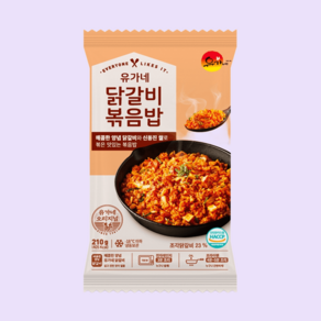 유가네닭갈비 닭갈비볶음밥 간편식 10팩