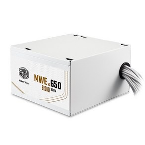 [쿨러마스터] MWE 브론즈 650 V3 230V ATX3.1 화이트 (ATX/650W)