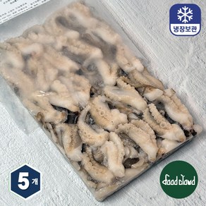 특A급 냉동 절단 쭈꾸미 900g [L], 5개, 900g(L)
