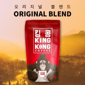 킹콩커피 원두/오리지널 블렌드 1kg(홀빈), 1kg, 1개