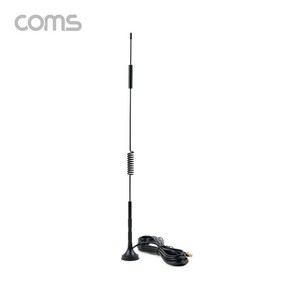 Coms 4G LTE 안테나 SMA M GSM 2.4G 8dB 케이블 길이 3M IF653 무선랜 증폭기-외장안테나, 1개