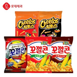 꼬깔콘72g치토스88g 5종 혼합구성 8봉, 10.치토스 매콤달콤X4개+치토스 스모키X4개, 1개