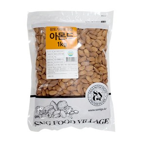 [농협하나로마트] 소니가 황토가마에구운아몬드1KG, 1개