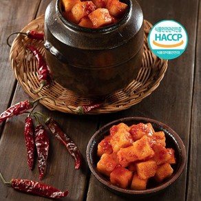 당일제조 HACCP인증 깍두기, 1kg, 1개
