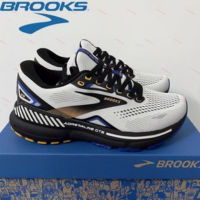 BROOKS 남성용 운동화 Adenaline GTS 23 통기성 쿠셔닝 야외 캐주얼 스포츠 신발