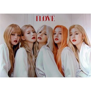 (브로마이드1종+지관통) 여자아이들 (G I-DLE) I LOVE B 포스터