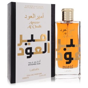 Lattafa Amee Al Oudh Intense Oud Eau De Pafum Spay (Unisex) 100 ml fo Women, 100ml, 1개