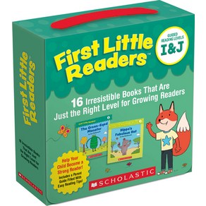 (영문도서) First Little Readers: Guided Reading Levels I & J (Parent Pack): 16 Irresistible Books That A... Boxed Set