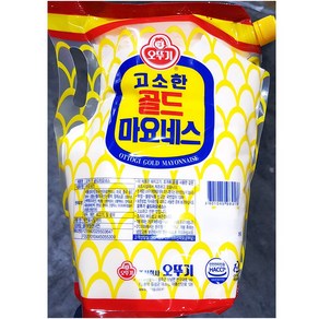 파우치 튜브마요네즈(오뚜기 3.2kg) 업소용 캡파우치 마요네스, 3.2kg, 1개