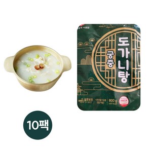 [홈쇼핑] 이효진 궁중 도가니탕, 800g, 10개