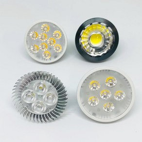 라루체 LED MR16 할로겐 전구 램프 5W 8W 10W COB 집중형, 1개, 전구색