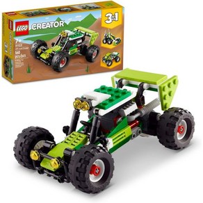 레고테크닉 레고스타워즈 레고프렌즈 파워정품 LEGO Ceato 3in1 Off-Road Buggy to S Loade Digge ATV Ca Toy 31123 3 Veh, 1개