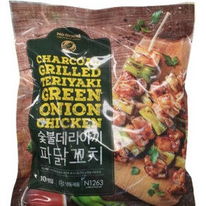 노브랜드 숯불데리야끼 파닭꼬치 600g(아이스박스), 2개, 600g