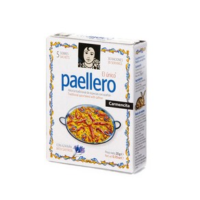 Paelleo Paella Seasoning fom Spain (5 packets) 스페인산 빠에레로 빠에야 시즈닝 (5팩), 1개, 19g