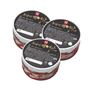 못난이 백명란 정성가득 500g 세통 총1.5kg, 3개