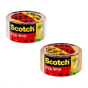 3M 스카치 포장용 테이프 3650 48mm x 40M 갈색, 단품