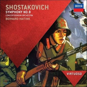 DMITRI SHOSTAKOVICH - SYMPHONY NO.8/ BERNARD HAITINK VIRTUOSO 쇼스타코비치: 교향곡 8번 EU수입반