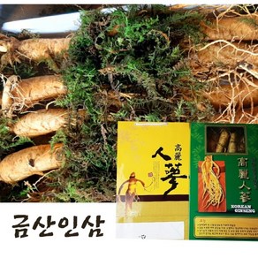 가정용 인삼 5년근 난발삼 (대) 1채 (750g) 9-10뿌리 선물포장