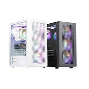 한성컴퓨터 AMD 라이젠 5 7500F RX7600 16GB+512GB 슈컴 조립PC 게이밍 데스크탑 조립컴퓨터, 16GB, 블랙, hs:171114, 500GB, Fee DOS