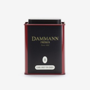 DAMMANN FRERES 다만프레르 얼그레이 인 젠 틴케이스 티백 리필 모음 EARL GREY YIN ZHEN, 100g, 1개, 1개입