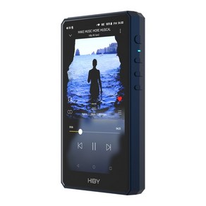 HiBy R5 II R5 GEN 2 하이파이 오디오 음악 플레이어 MP3 USB DAC ClassA 블루투스 와이파이 MQA DSD iOS 맥 윈도우 안드로이드 구글 플레이용, Blue, [02] Blue