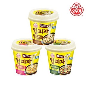 오뚜기 떡먹는 컵피자 포테이토 3개 + 불고기 콤비네이션 3개/총9개, 150g, 9개