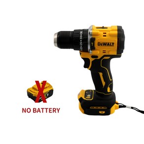 Dewalt 브러시리스 임팩트 드릴 충전식 무선 휴대용 가정용 20V 배터리 전동 공구 DCD805, 01 NO Battey_02 EU, 1개