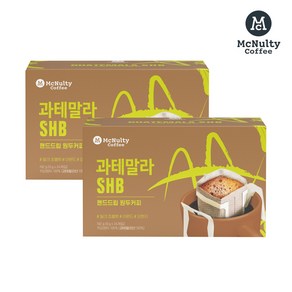 맥널티 과테말라 SHB 핸드드립 원두커피, 8g, 24개입, 2개