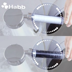 파워수압 필터샤워기, white, 1개, 전용 필터 10개