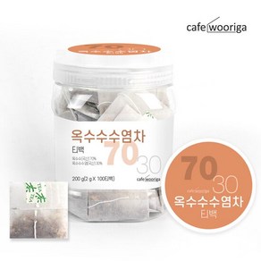 카페우리가 국산 옥수수 수염차 2gx100티백 1통