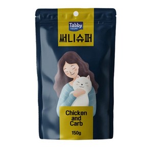 생활은 고양이 간식 치킨과 게 150g 영양간식, 없음