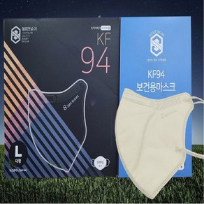 클린바이 에이트슈가 KF-94 마스크 쇠부리형 황사 일회용 마스크 대형50매, 화이트, 1세트