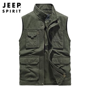 JEEP SPIRIT 지프 스피릿 캐주얼 카고 조끼 아웃도어 베스트 0911+양말