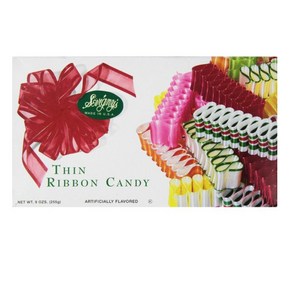 Sevigny's Thin Ribbon Candy - Made in USA. 9 Oz. Sevigny의 얇은 리본 캔디 - 미국산. 9 온스., 1개, 255g