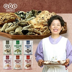 오희숙전통부각 [오희숙전통부각] 오희숙 찹쌀부각 6종 혼합 6팩 총180g