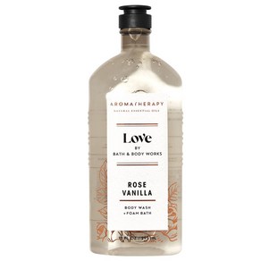 BBW 배쓰앤바디웍스 로즈 바닐라 샤워젤 295ml 배스 Rose Vanilla, 1개