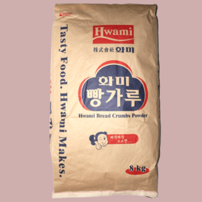 화미 빵가루 8kg 제빵 제과 베이킹 재료 돈가스 대용량 식자재 업소용 튀김