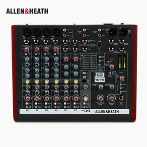 [ALLEN&HEATH]ALLEN&HEATH 알렌앤히스 ZED-10FX 10채널 콘솔형 아날로그 믹서