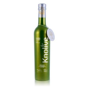 널리브 KNOLIVE 유기농 엑스트라 버진 올리브 오일, 1개, 500ml