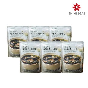 피코크 [피코크] 정갈한 소고기 미역국 500g x 6팩, 6개