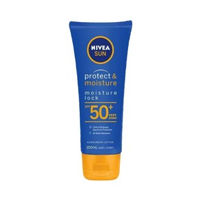 니베아 썬 프로텍트 모이스처 수분 선크림 SPF50+ 100ml NIVEA Protect Moisture Sunscreen