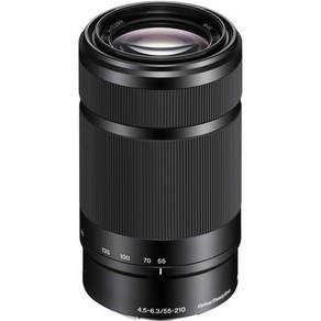 SEL55210 E 55-210mm F4.5-6.3 OSS 망원 줌렌즈 소니 코리아 정품, SEL55210 블랙